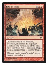 Rite of Ruin R Avacyn Restored 153 NM