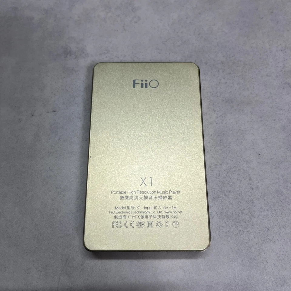 Fiio X1 High Resolution Lossless Music Audio Player Gold Working Tested Good!! - Image 3 of 4