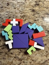 Lot Of Various Geometric Shapes 20 Pc