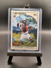 2023 Topps x Bob Ross The Joy of Baseball Adley Rutschman RC #90 Rookie Orioles