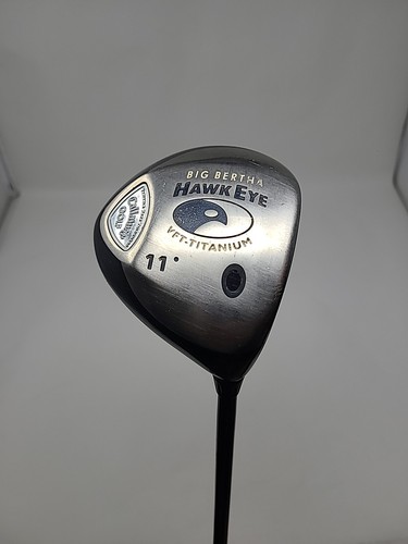 Callaway Golf BIG BERTHA HAWK EYE VFT TITANIUM 11* DRIVER Men's RH Light 46.5"