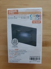 1 Cloudy Bay Energy Efficient LED Step Light CRI90 Vivid LED 12 Volt