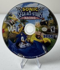 Sonic & Sega All-Stars Racing (Nintendo Wii, 2010) Disc Only Tested