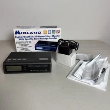 Midland 74-200 NOAA Digital All Weather Radio Hazard Alert Monitor Receiver