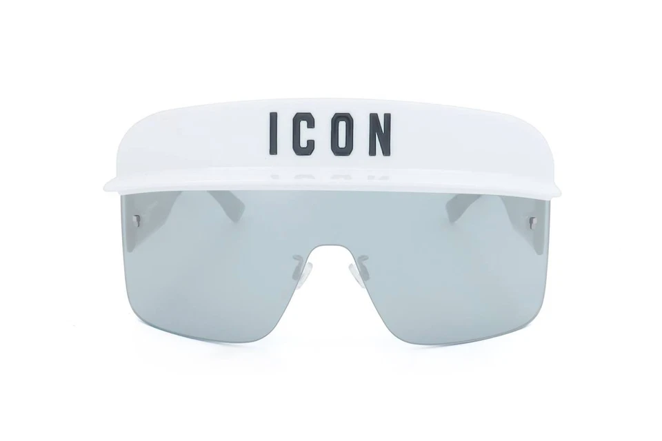 Occhiali da Sole Dsquared2 ICON 0001/S VK6 WHITE 99/1/130 Uomo - Immagine 2 di 4