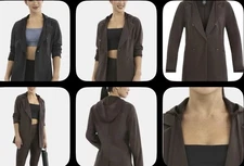 Avía Women’s Active Blazer With Hood, zip pockets, kick pleat, UPF 50 +, 2colors