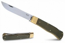 OTTER 07 Micarta / Kohlenstoffstahl Taschenmesser Klappmesser Messer