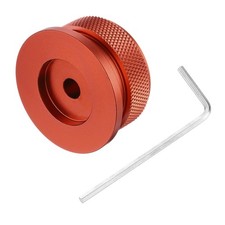 Aluminium Potentiometer Knob 1/4"x1.5" Universal Top Hat Volume Tone Control Red