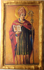Saint Willibald Willibaldus  Anglican, Roman Catholic & Orthodox Icon