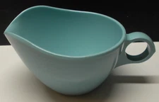 Vintage Mar-crest Melmac Blue Teal Open Creamer M-411 U.S.A.