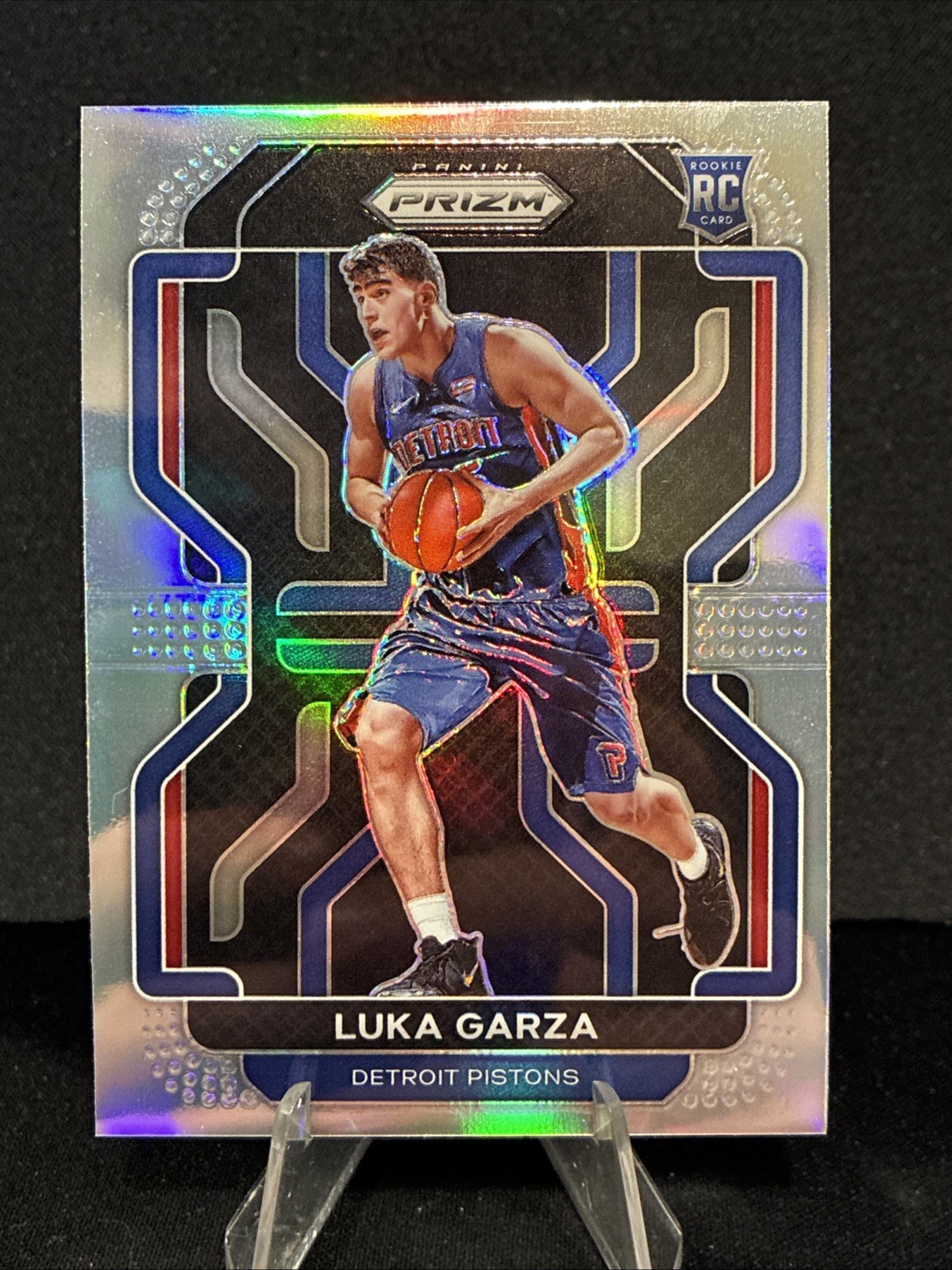2021-22 Panini Prizm-Luka Garza #303 Silver Prizm