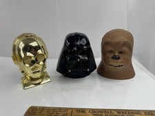 Star Wars Action Fleet Micro Machines Head C-3PO / Chewbacca / Darth Vader