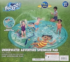 H2O GO Underwater Adventure 11' Water Sprinkler Pad. NEW