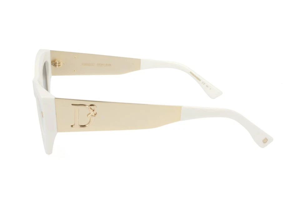 Occhiali da Sole Dsquared2 D2 0033/S SZJ IVORY 53/20/145 Donna - Imagen 3 de 4