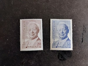  KOREA  - 2 UNUSED STAMPS PRES. SYNGMAN INAUGURATION SC.# 227/228 ISSUE ( 1955 )