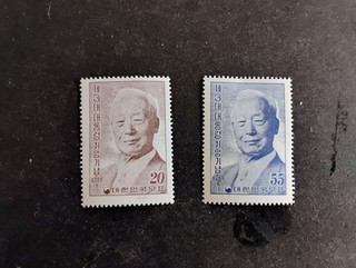 KOREA 2 UNUSED STAMPS PRES. SYNGMAN INAUGURATION SC.# 227/228 ISSUE ( 1955 )