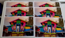 6 Graffiti Kunstkarten Aschaffenburg  je 18x12cm Stadt, Wand -, Kunst