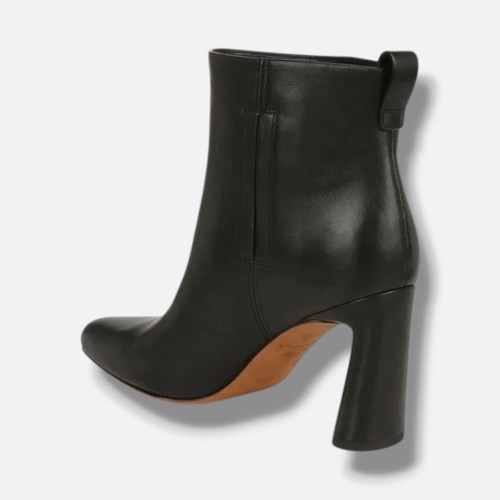 Vince Women's Black Hillside Pull-On High-Heel Booties Shoe Size 6M - Picture 3 of 4