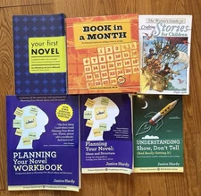 Novel Writing Lot (6 Books) Book in a Month Children’s Book Author Janice Hardy
