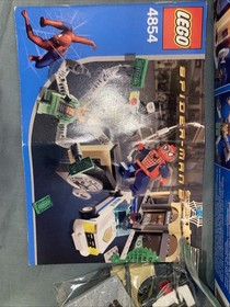 LEGO Spider-Man: Doc Ock's Bank Robbery (4854) 2004 Complete W/ Manual & Box