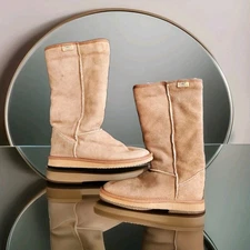 Emu Ridge Wool lined High Suede Boot Women's 8