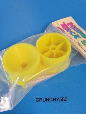 A&L Tamiya Front Monster Truck Conversion Wheels 5050-Y 2.2 Rims RC Part
