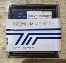 Timetec 16GB RAM kit(2x8GB)DDR3L/DDR3 1600MHz PC3L-12800 1.35V/1.5V, SODIMM