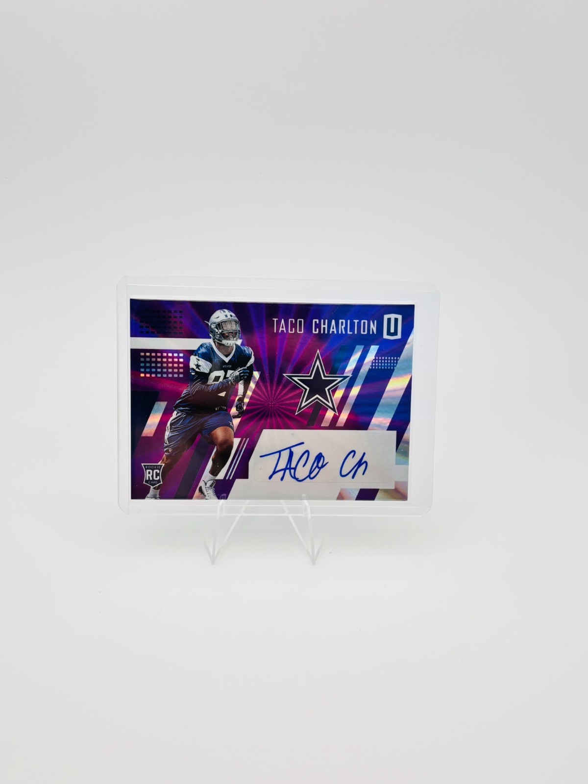 Taco Charlton Panini Unparalleled #241 Autograph-Purple