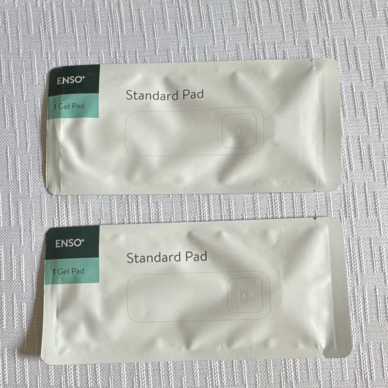 ENSO Standard Pad Gel Electrode Pads 2 Pack for TENS Unit HH-COMP-STD-GEL-PAD