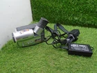 SAMSUNG VP-M50 PLAYS 8mm Video + POWER SUPPLY CHARGER BATTERY WORKING #6N