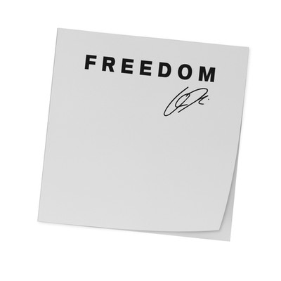 Freedom Post It Notes | Charlie Kirk Notepad | Patriotic Stocking Stuffer