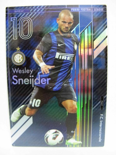 Panini Football League PFL Insert Inter 01 ~ 05 CASSANO Zanetti Ranocchia - Picture 11 of 30