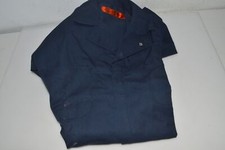 RED KAP CT10NV4 TWILL ACTION BACK COVERALLS NAVY 50-RG 50-M -- NEW HRT83