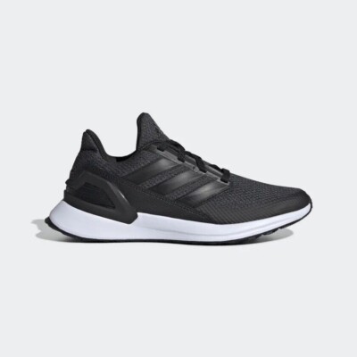 KIDD Adidas Boys Rapidarun J Black Running Shoes Size 5