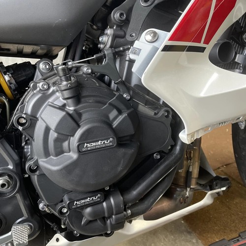 Carbon Fiber Motorcycle Engine Protection Cover For Yamaha YZF R7 2022-2023 - Picture 7 of 8