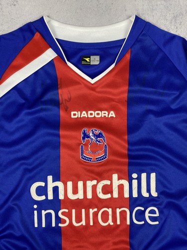Diadora Crystal Palace Ward 4 Vintage Football League Soccer Jersey Boys - Picture 4 of 20