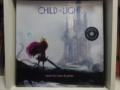 Coeur De Pirate Child Of Light 2x white with pink splatter colored vinyl lp