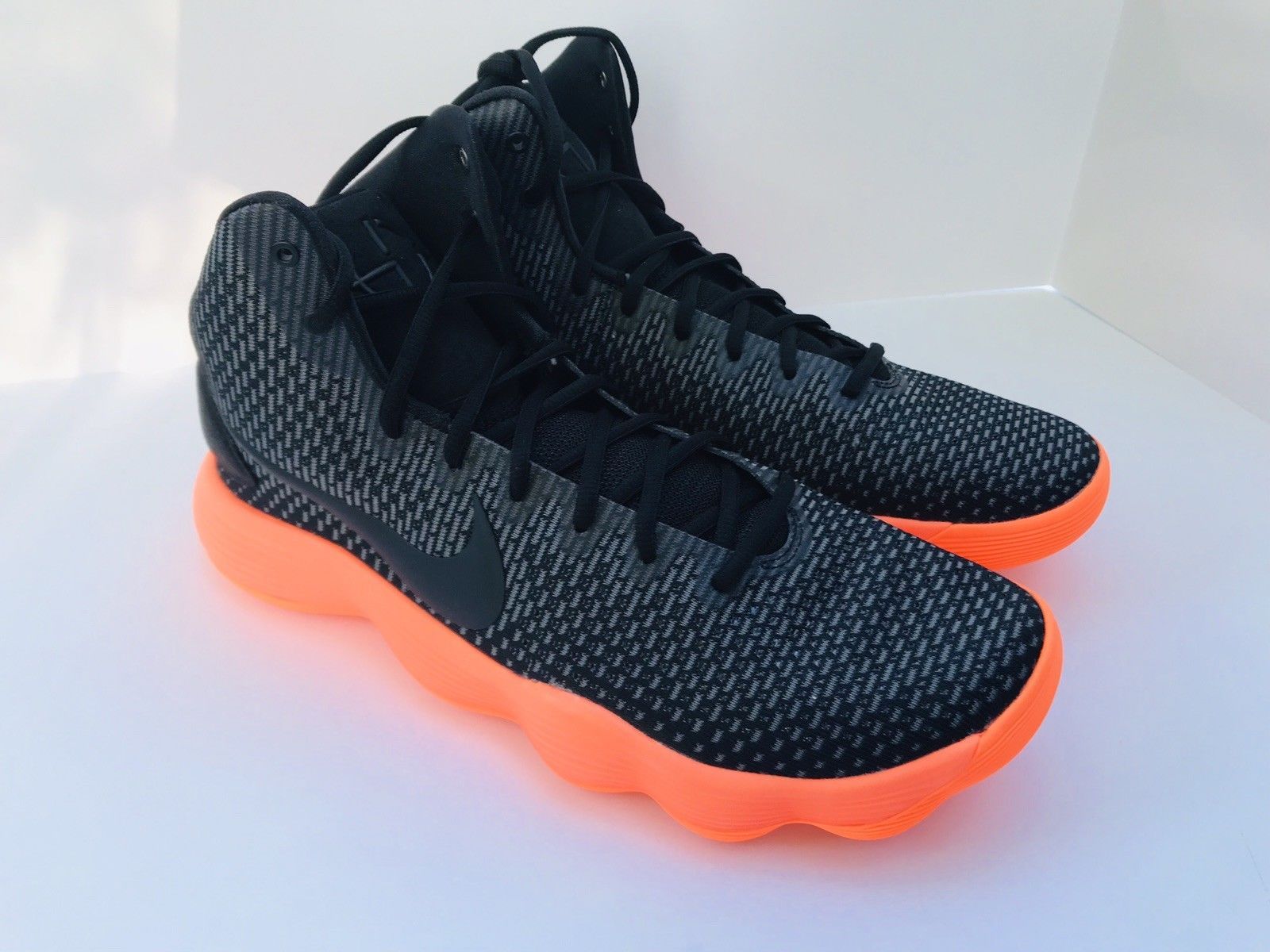 New Nike Hyperdunk 2017 React Men’s Basketball shoes Black orange 897631-007 New Nike Hyperdunk 2017 React Men’s Basketball Basketball Basketball shoes Black orange 897631-007 aca1f5