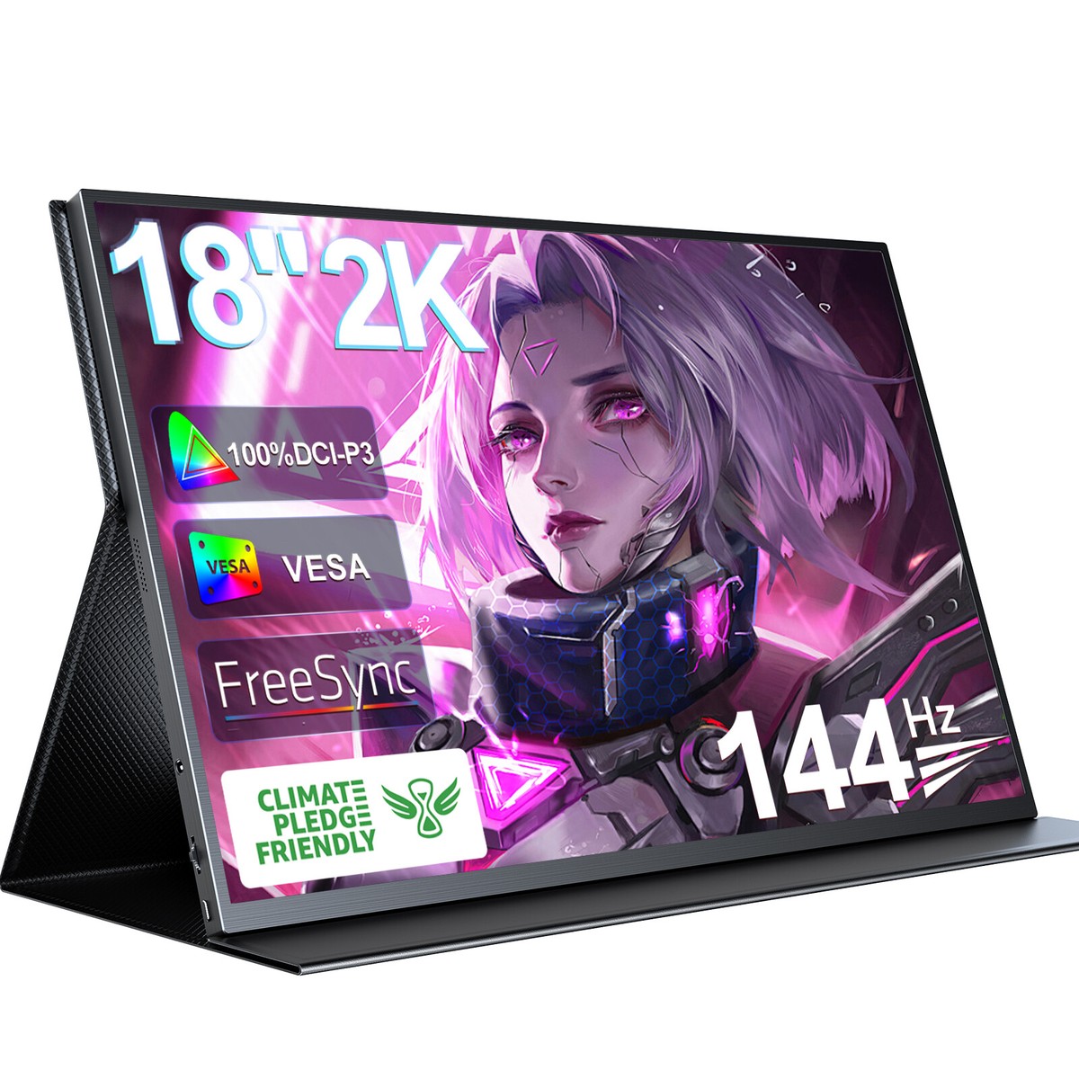 UPERFECT モバイルモニター 18インチ 2K DCI-P3 144Hz UPERFECT 18