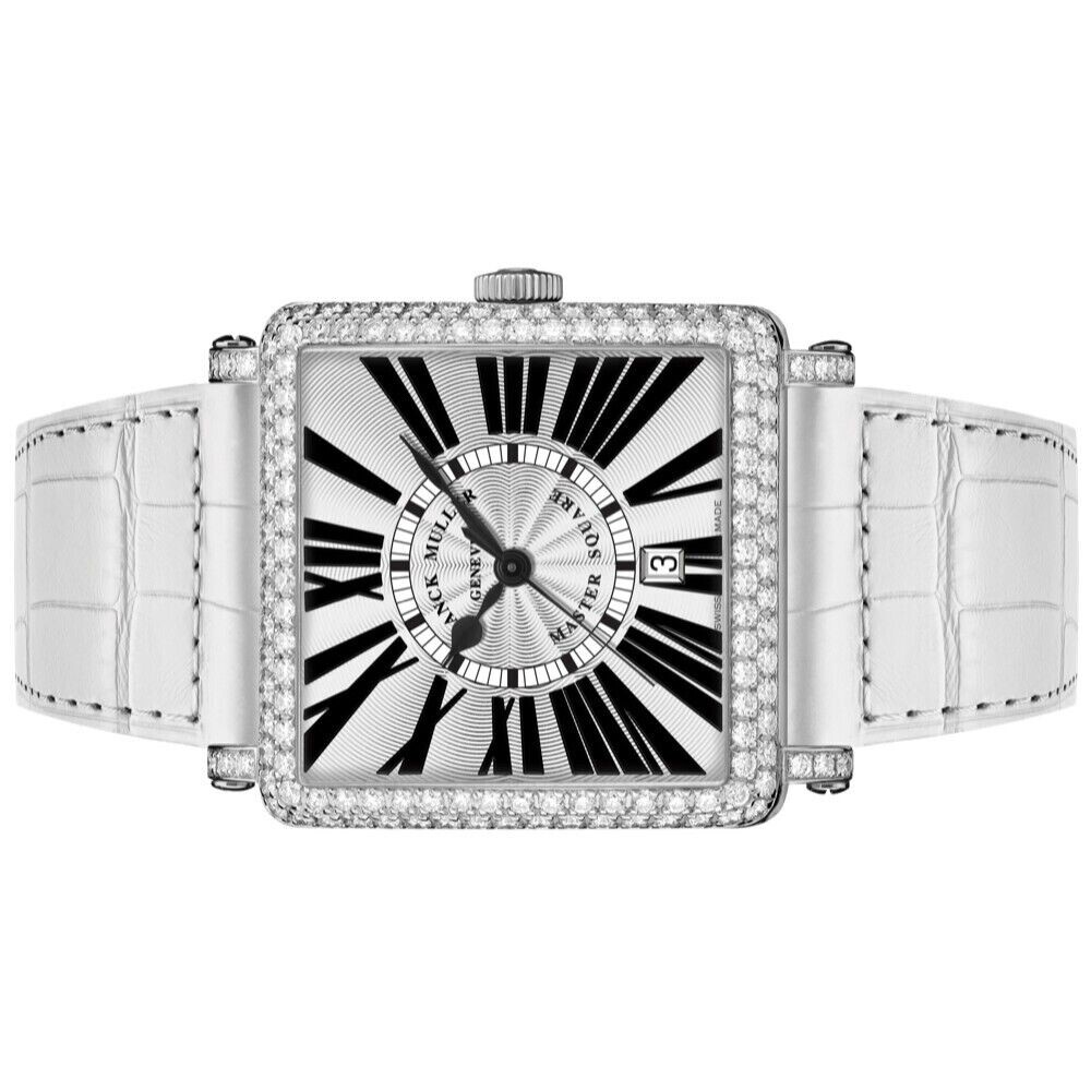 Franck Muller Master Square Diamond Wristwatch 6000 H SC DT R D