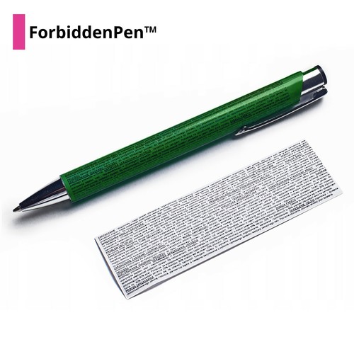 CHEAT PEN Spicker Kuli, Stift Cheating Pen für Prüfungen Tests FORBIDDEN PEN® - Bild 31 von 40