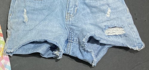Girl's Gymboree & Old Navy Outfit Size 8 - Plaid Top w/Jean Shorts EUC - Picture 7 of 7