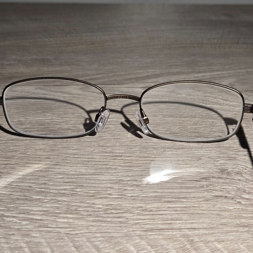Hi-Society Mod. HS81014 SATIN BROWN Metal Eyeglasses Frame 140 - Picture 3 of 5