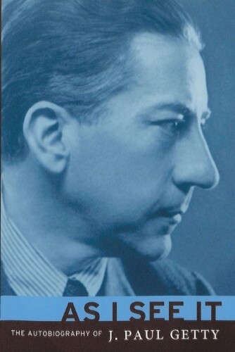 Thumbnail - J Paul Getty J Getty As I See It (taschenbuch)