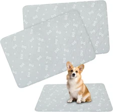 Washable Dog Pee Pads Reusable Absorbent Training Mats for Potty/Crate/Kennel
