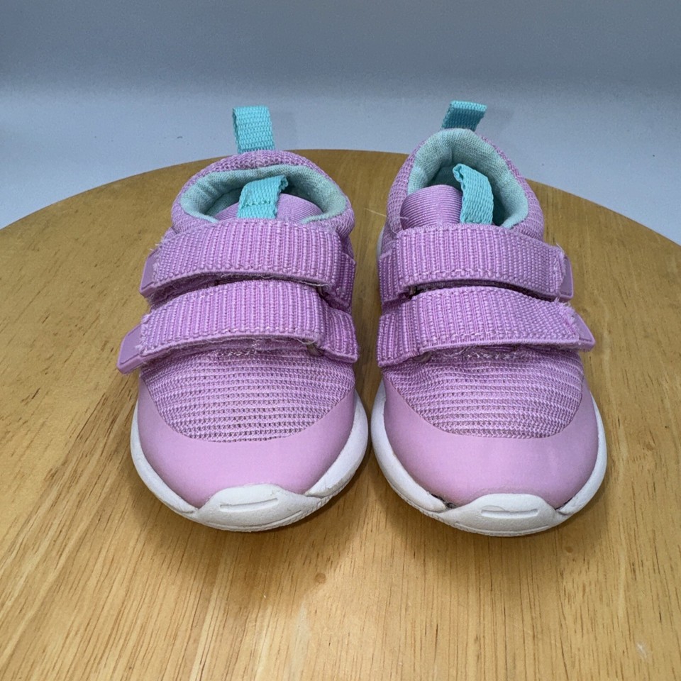 Lot of 2 Girls Toddle Size 5 Sneakers Cat & Jack 5/6 Carter's Water