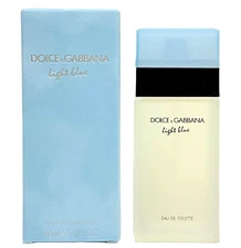 Dolce & Gabbana Light Blue for Women 1.6 oz Eau de Toilette Spray 100% AUTHENTIC