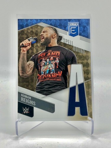 2023 WWE Panini Donruss Elite Roman Reigns Spellbound "A" Gold 05/10 #4