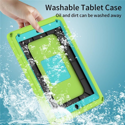 Kids Case For iPad 6th 5th Air 2 Pro 9.7 Generation Shockproof Cover Stand Strap - Picture 5 of 26