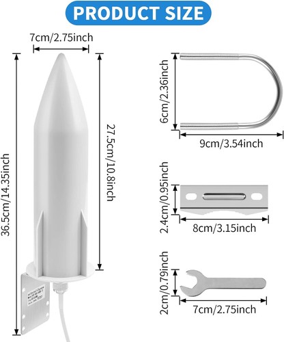 5G LTE -Antenne 18dbi Multiband -Strahlenantenne 600-4900 MHz 3G 4G 5G Antenne - Bild 6 von 7